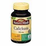 Nature Made Calcium 500 Mg and Vitamin D Tablets, Tablets, 1