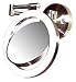 Zadro 10X - 1X Dimmable Sunlight Wall Mount Surround Mirror Satin Nickel SLW410