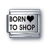 Body Candy Italian Charms Laser BORN TO SHOP