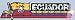 3 x 12 Ecuador Bumper Sticker