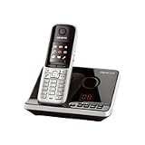 Gigaset S795 stahlgrau schnurlos analog mit AB 4,6 cm (1,8 Zoll) TFT-Display Freisprechen Adressbuch f�r 500 Eintraege Metall-Tasten Mini-USBvon "Gigaset"
