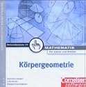 Körpergeometrie, 1 CD-ROM Mathematik für Lehrer und Schüler. Unterrichtssoftware Sekundarstufe I/II. Schul-Einzel-Lizenz. Für Windows 3.x/95 oder höher