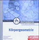Körpergeometrie, 1 CD-ROM Mathematik für Lehrer und Schüler. Unterrichtssoftware Sekundarstufe I/II. Schul-Einzel-Lizenz. Für Windows 3.x/95 oder höher Körpergeometrie, 1 CD-ROM Mathematik für Lehrer und Schüler. Unterrichtssoftware Sekundarstufe I/II. Schul-Einzel-Lizenz. Für Windows 3.x/95 oder höher