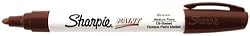 Sharpie Paint Marker Brown Pen Oil Base Medium Point (1-Each)