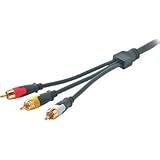 Cables To Go RapidRun Composite Video with Stereo Audio v.2 Break-Away Flying Lead (3 feet)