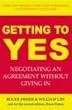 Getting to Yes...