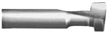 PART #3051 CARBIDE-TIP KEYHOLE ROUTER BIT 3/8 LARGE DIA X 3/16 SMALL DIA X 7/16 CL X 1/2 SHANK