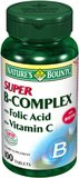 Super B-Complex with Folic Acid & Vitamin C by Nature's Bounty