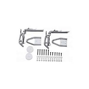 Davits For Fiberglass Dinghies W Regular Swimboard Hooks by