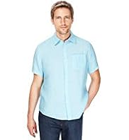 Blue Harbour Pure Linen Chambray Shirt