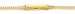 14k Yellow Bizmark Link Childrens ID Bracelet - 6 Inch