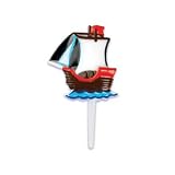 12 pc Pirate Ship Cupcake Picks 12 pc Pirate Ship Cupcake Picks