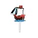 12 pc Pirate Ship Cupcake Picks