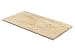 Safety Edge Work Bench Top - Maple 72 L X 36 W X 1-3/4 Thick