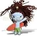 Voodoo Yarn Doll -- Surfboard Boy Doll