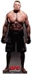 BROCK LESNAR UFC BRAND NEW LIFE-SIZED CARDBOARD STANDUP