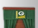 Green Bay Packers "MVP" Micro Suede Valance