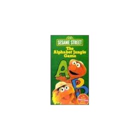 Sesame Street - The Alphabet Jungle Game [VHS]