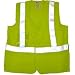 Arc Flame Resistant Lime Class 2 Vest with Silver stripes (2XL)