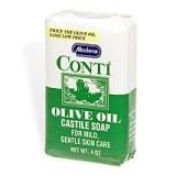 Conti Olive Oil Castile Bar Soap, 4 oz - 1 ea