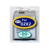 1001Cables - Mobile Phone Battery for 02 X2 - Silver