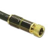 Impact Acoustics SonicWave RF Interconnect - RF cable - F connector (M) - F connector (M) - 50 ft - triple shielded coaxial - charcoal