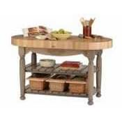 John Boos and Co. American Heritage Collection Harvest Table 60x30x4-in. by John Boos