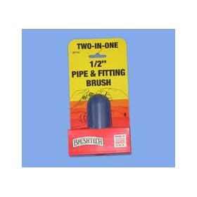 Buy 1 2 Two-in-one Pipe and Fitting Brush by Brushtech now!