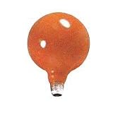 Adorama Jumbo Darkroom Safelight Bulb, 25 Watt, Light Red (1A) Filtered
