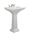 Kohler K-2344-8-47 Memoirs Pedestal Lavatory with Stately Design and 8