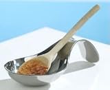 Premier Housewares Polished Stainless Steel Heavy Spoon Rest