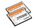 Oki - carte memoire flash - 256 mo - compactflash card