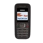 Nokia 1208 Sim Free Mobile Phone - Black