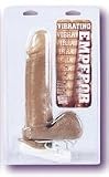 Emperor Penis Multi-Speed Vibrator-Mulatto 8 Inch
