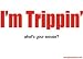 I'm Trippin' what's your excuse? Mug (Various Sizes & Colors Available) Image