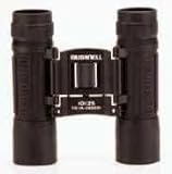 Bushnell Powerview 10x25 Compact Folding Roof Prism Binocular (Black)
