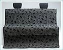 Kozy K-9 Original Charcoal Denim Dog Paw Seat Cover for Dogs
