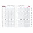 DRN068685Y - Tabbed Month-In-View Dated Calendar Refill, 8-1/2x11