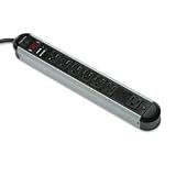 Fellowes 99081 7-Outlet Metal Surge Protector
