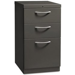 HON 18720AS - Flagship Mobile Box/Box/File Pedestal, Arch Pull, 19-7/8d, Charcoal On Sale