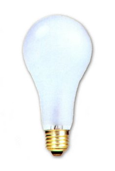 Incandescent Light Bulb Long Watt Frosted