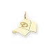Arizona Diamondbacks 1/2in Hat - 14kt Yellow Gold