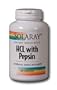 Solaray High Potency HCl With Pepsin - 250 Capsules