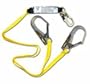 Guardian Fall Protection SS72-2 6' Double Leg (shock absorbing) Lanyard with Rebar Hook