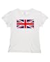 Women's British Flag T-Shirt, Small