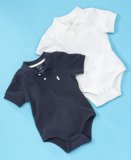 Greendog Baby Boy Short-Sleeve Piqu? Polo Bodysuit