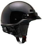 Vega Half Motorcycle Helmets Scooter Helmet VegaXTBlack