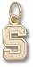 Stanford Cardinal "S" 3/8" Charm - 14KT Gold Jewelry