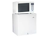 Summit MRF2L 1.8 cu. ft. Compact Refrigerator with Midsized Microwave and Front Lock