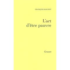 L'art d'�tre pauvre